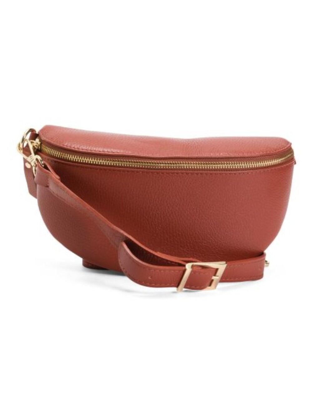 VIOLA CASTELLANI Made In Italy Leather Belt Bag